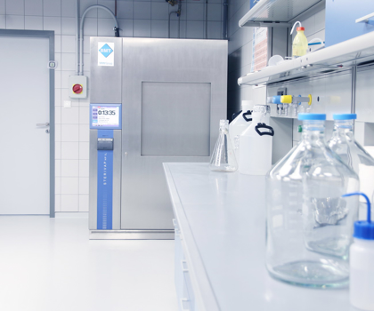 Большие паровые стерилизаторы